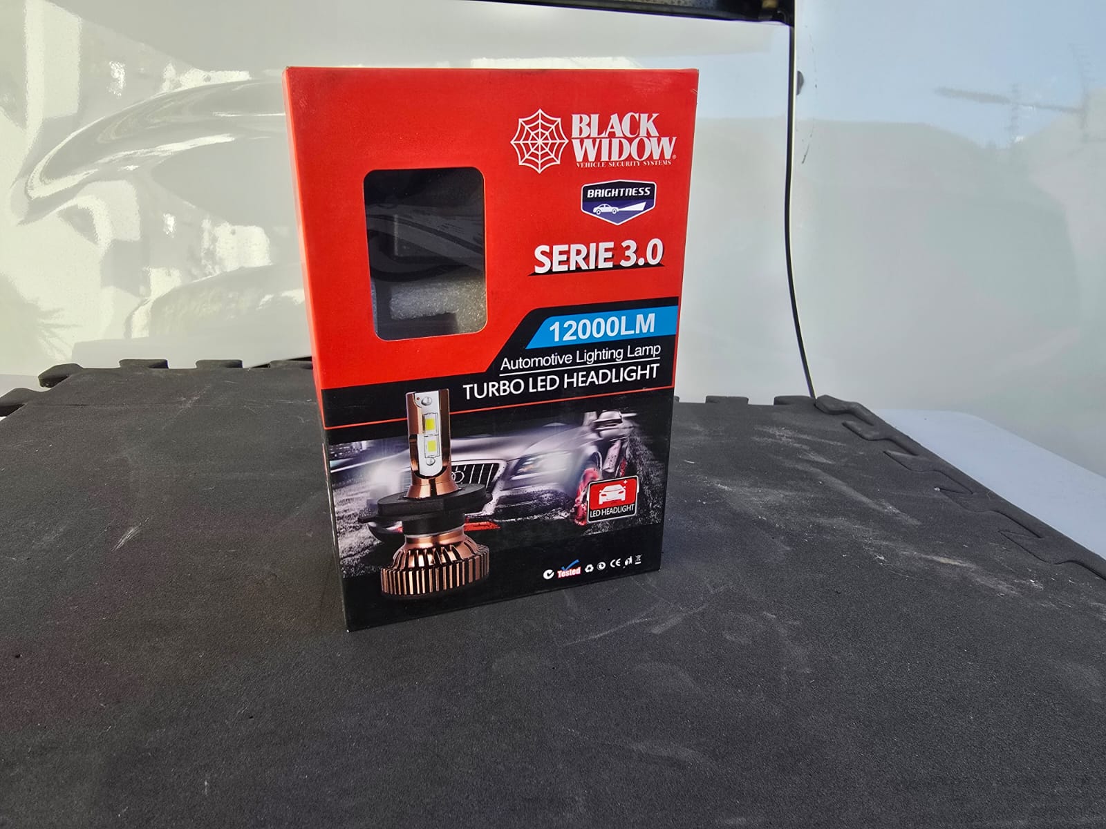 Ampolletas LED Black Widow Turbo LED Headlight Serie 3.0 12000LM